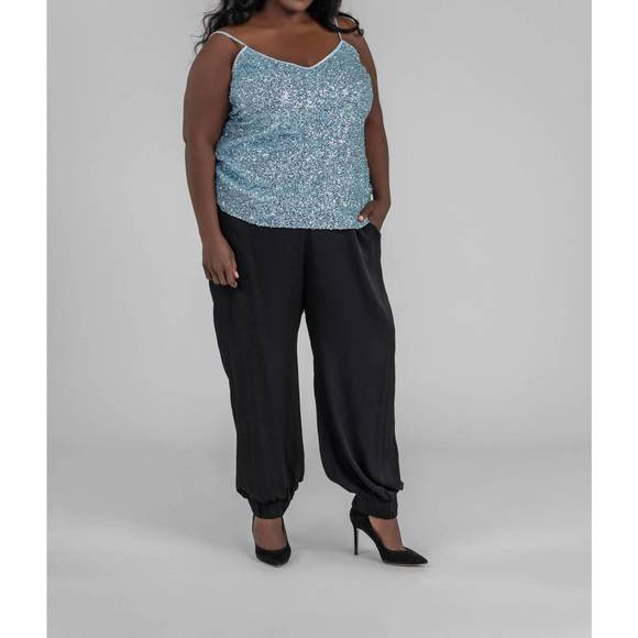 NEW NOUVELLE / SILK95FIVE mara joggers in black
